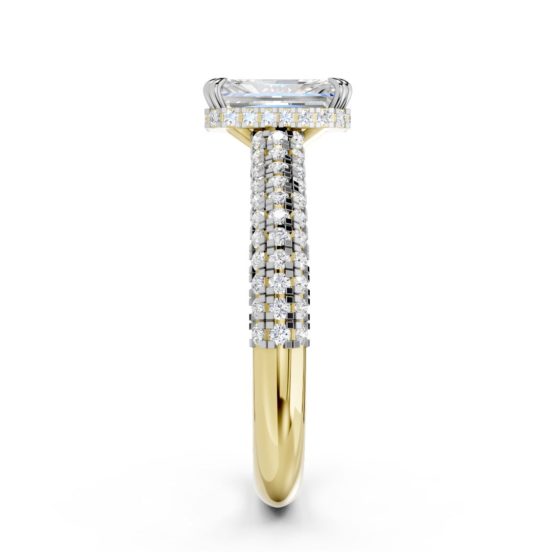 Pavé Puzzle Stacking Ring