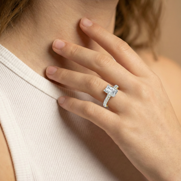 Pavé Puzzle Stacking Ring