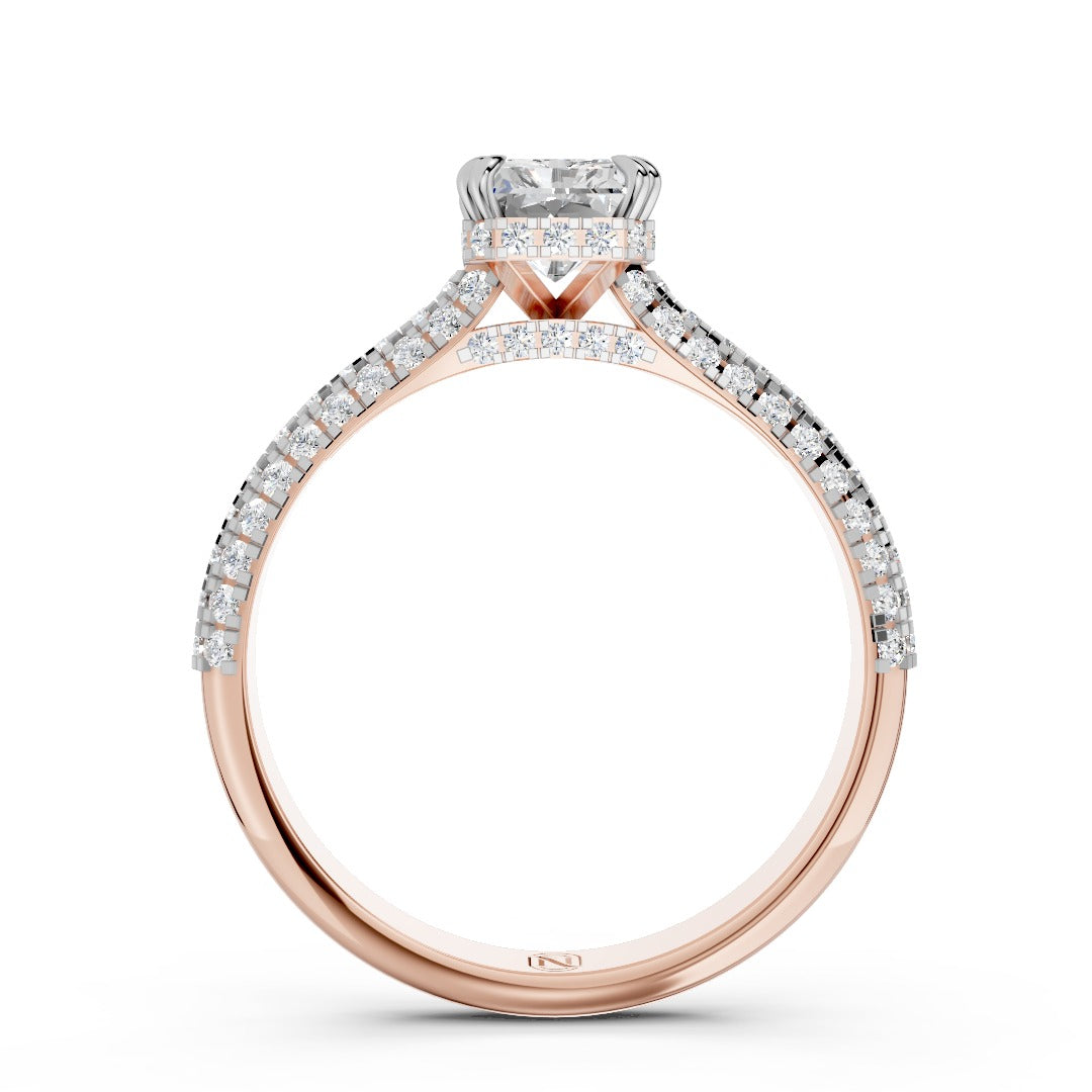 Pavé Puzzle Stacking Ring