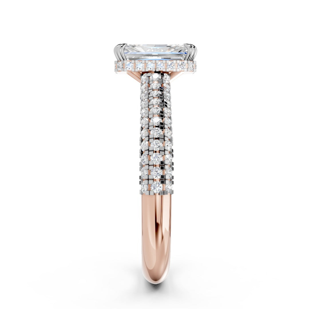 Pavé Puzzle Stacking Ring