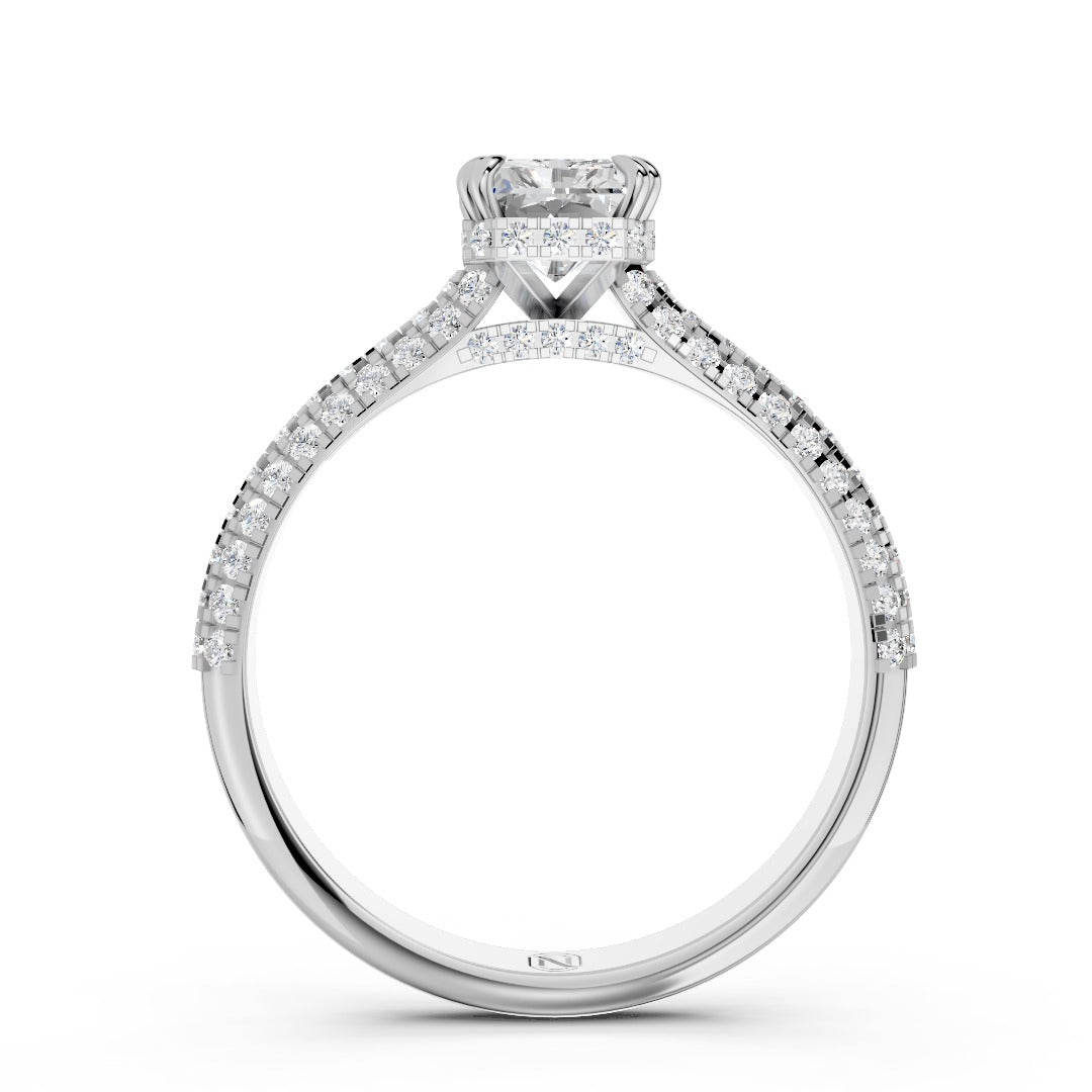 Pavé Puzzle Stacking Ring