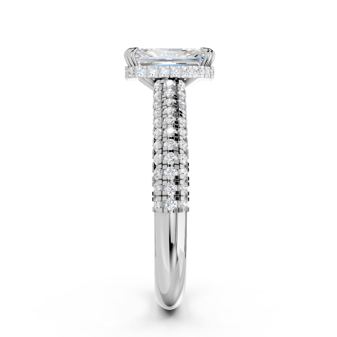 Pavé Puzzle Stacking Ring